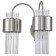 Wall lamp 2x40W E14, size 28x23x34 cm