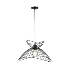 Suspended indigo, 10012/b/1p Black. 1x40W, E27, 450x450x285/1790 mm, black color
