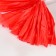 Pompom 1pc, red color