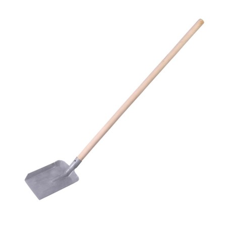 Speech shovel, l = 141 cm, with stiffness ribs, wooden stalk 1 grade, mix-2