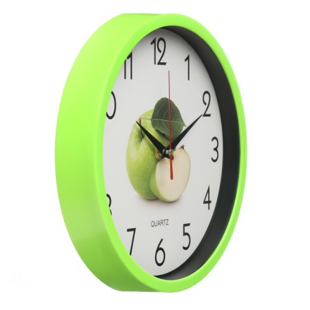 Watching clock, for the kitchen "Apple", silent, D-25 cm-1