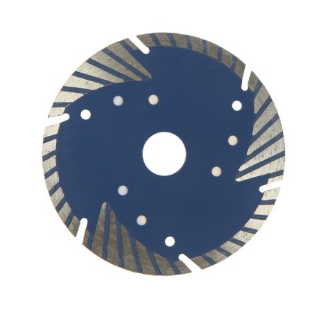Disk diamond cutting tundra, Turbo-segment with protective sectors, dry cut, 125 x 22 mm-2
