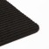 Moisture matting Latt High, 40 × 60 cm, latex impregnation, black color