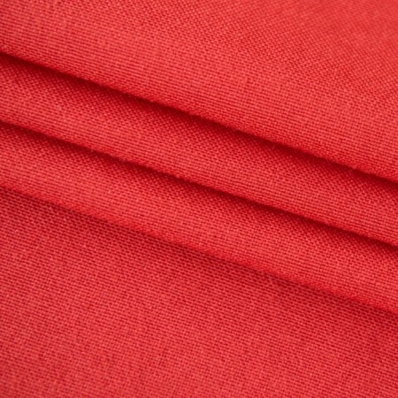 Roman curtain "Billy", size 120x150 cm, red color-1