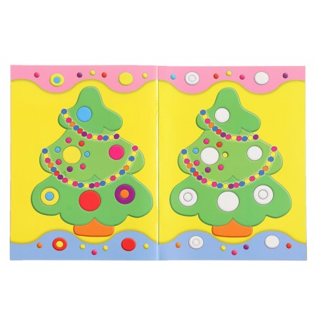 Developing stickers for babies "Flowers"-1