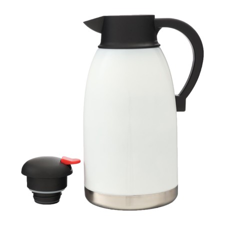Thermos-coffeery, 1.2 l, retains heat up to 24 hours, white-1