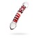 Sexus Glass bilateral phallimitator, glass, transparent, 21 cm