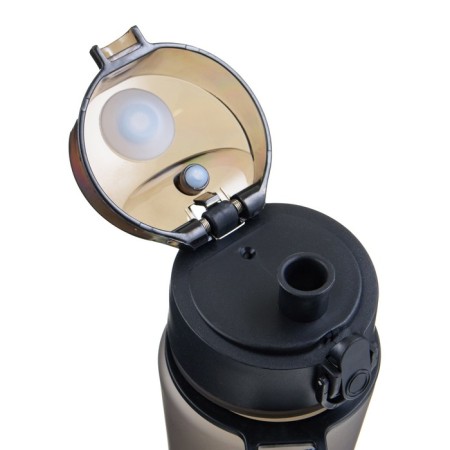 Water bottle, 600 ml, Sport, 600 ml, with a drinker, black-4