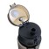 Water bottle, 600 ml, Sport, 600 ml, with a drinker, black