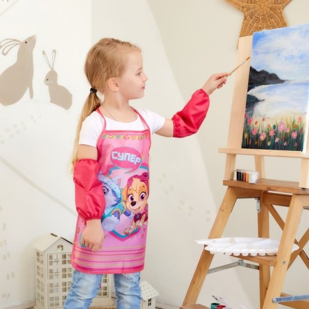 Apron with armatals for children's PAW Patrol "Sky and Everest", 49x39 cm-4