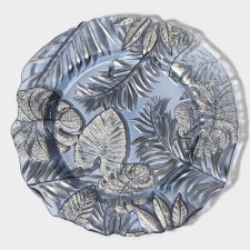 Black dining plate 