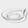 Glass tea set LAV "Eva", 12 items: glasses 160 ml (6 pcs), saucer 13.5 × 10.5 cm (6 pcs)