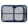 Penal 3 sections, tab inside, 140 x 210 x 40 mm, fabric, calligrata top Block "Kotik"