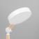 Piatti table lamp LED 5W 4000K USB white 15x25x45cm Risalux