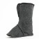 Women's rubber boots, black color, size 38-39