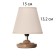 Table lamp "Mini" 1x40W E14 beige 15x15x20cm Model: 3133993