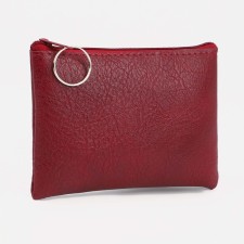 Women's wallet with lightning, burgundy color