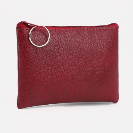 Women's wallet with lightning, burgundy color
