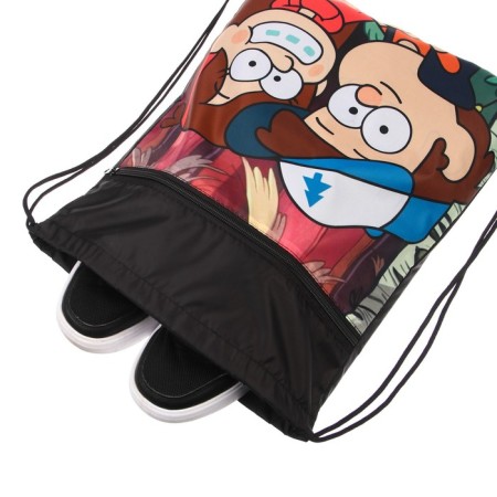 A bag for shoes 420 x 350 mm, gravity farz (soft polyester, density 210d)-5