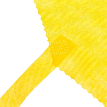 Apron for creativity "cat", yellow color, 42x63 cm-2