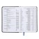 Diary Initiated A5 160 sheets attomex.croco, solid cover of artificial leather with foam rubber, 2 lies, block 70 g/m2, blue