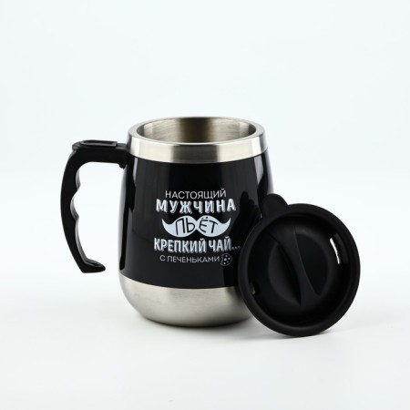 Thermal circle "Real Man", 400 ml, retains heat of 2 hours-1