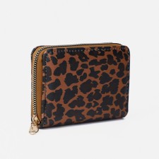Lightning wallet, brown color