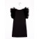Elegant dress for children, black color, height 134 cm