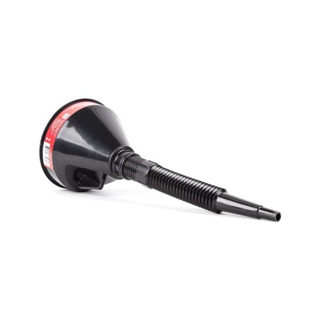 Plastic funnel Autoprofi, collapsible, mesh filter, diameter 135 mm, height 380 mm, black 4-3