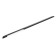 Cappio bracket handle, aluminum, m/o 768 mm, black color with gray insert