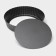 The form for baking the share "Jacqueline. Corrugated circle ”, 24 × 5 cm, removable bottom, anti -stick coating, black color