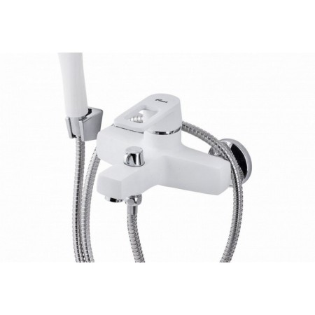 FAUZT FZS-W61 bath mixer, single-leaf, pour 190 mm, watering can, white-1