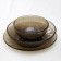 Elica table set, 30 items, brown color