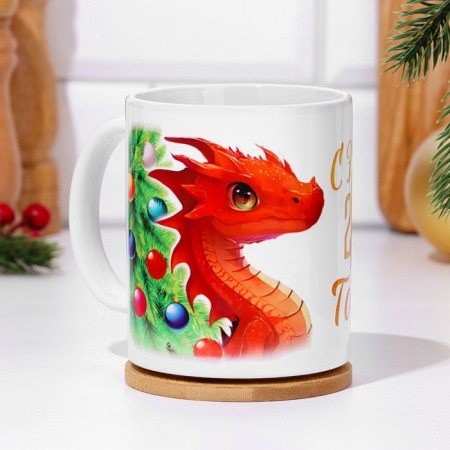 Sublimation mug "New Year's Dragon 2024"-2