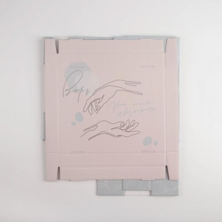 Gift folding box, packaging, “inspiration”, 31.2 x 25.6 x 16.1 cm-6