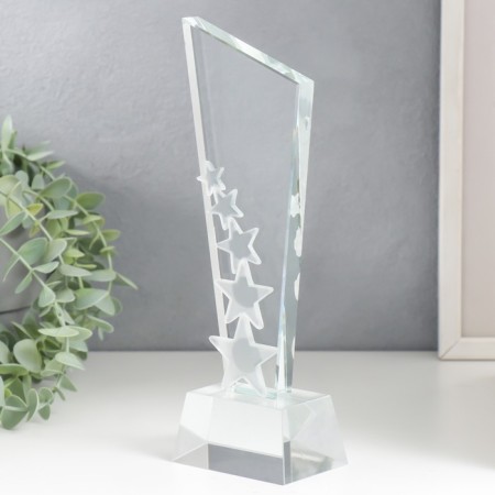 Souvenir glass "Stela award - winner" 25x8x5.8 cm-2