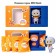 Collectible figure with clothing "Mini Basik Summer Walk", 5 clothing items, 8 cm