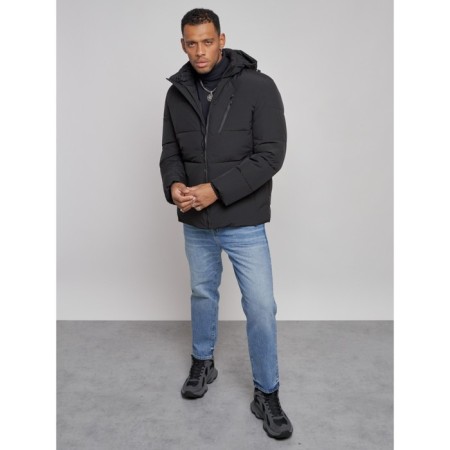 Male Winter jacket, size 58, black color-10