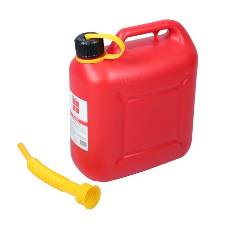 Canister of the fuel and lubricants Oktan Classik, 10 l, plastic, red-3