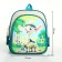 Baby backpack on a zipper, "chosen", green color