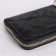 Women's wallet with lightning, black color