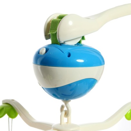 Musical mobile, blue tractor-3