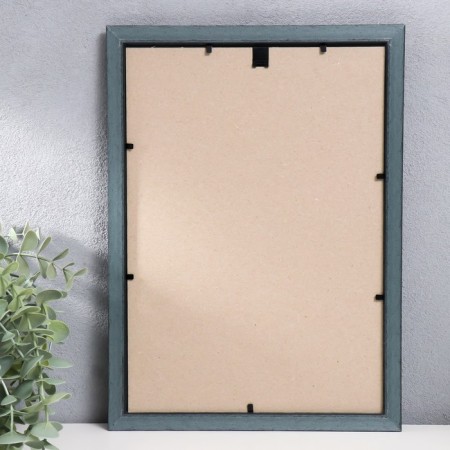 Photo frame Plastic "Office 2" 21x30 cm, turquoise-2