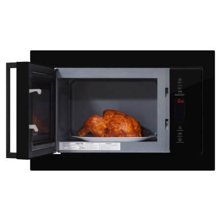 Microwave oven Hiberg VM 8505 b, built -in, 900 watts, 25 l, black color black-2