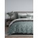 Bed linen 2 joint venture Lounge Green, size 200x214 cm, 175x215 cm, 50x70 cm - 2 pcs
