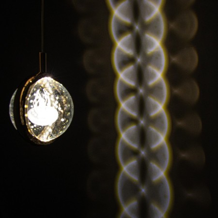 Lamp "Medusa" LED 7W 4000k gold 11x10x11-110cm Bayerlux-6