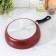 Flot Dilan Promo, D = 24 cm, plastic handle, anti -stick coating, burgundy color