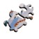 New Year's puzzle wooden “New Year! Princess "with prediction