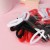 Red, black, white