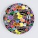 Disposable paper plate "stickers", 18 cm